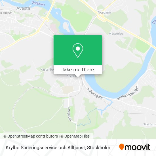 Krylbo Saneringsservice och Alltjänst map