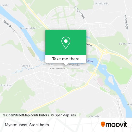 Myntmuseet map