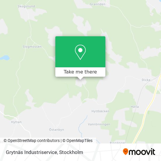 Grytnäs Industriservice map