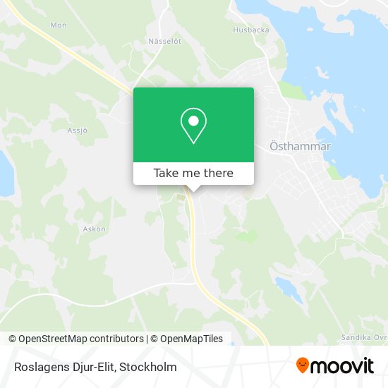 Roslagens Djur-Elit map