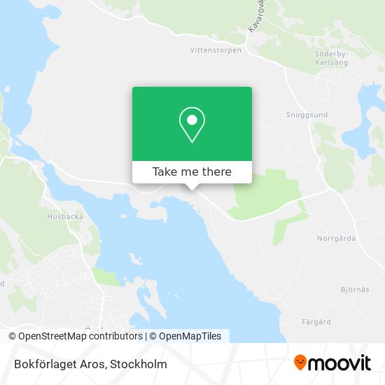 Bokförlaget Aros map