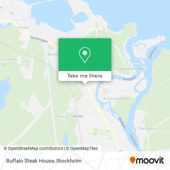 Buffalo Steak House map