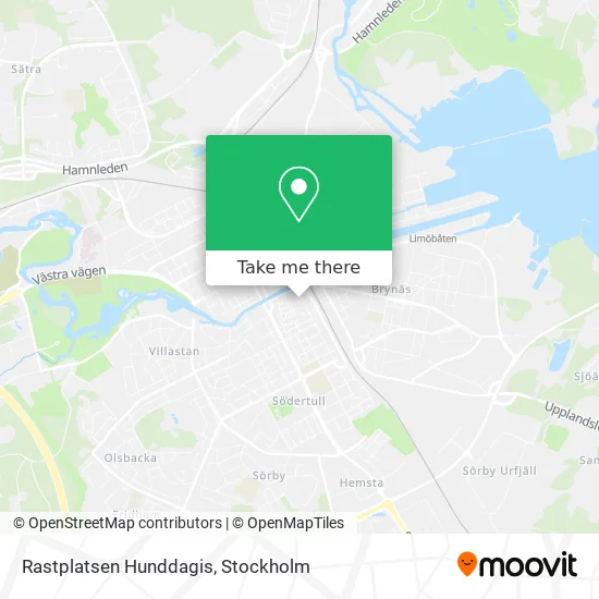 Rastplatsen Hunddagis map