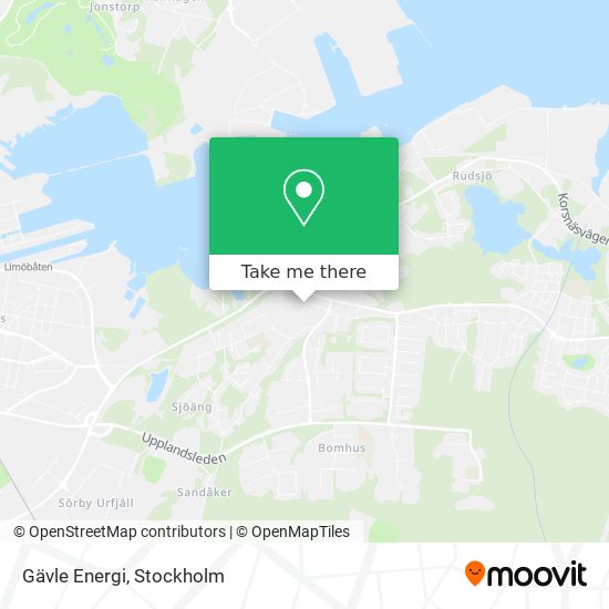 Gävle Energi map