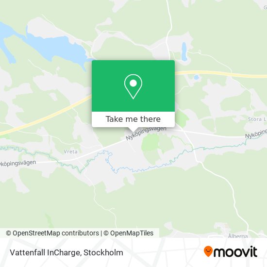 Vattenfall InCharge map