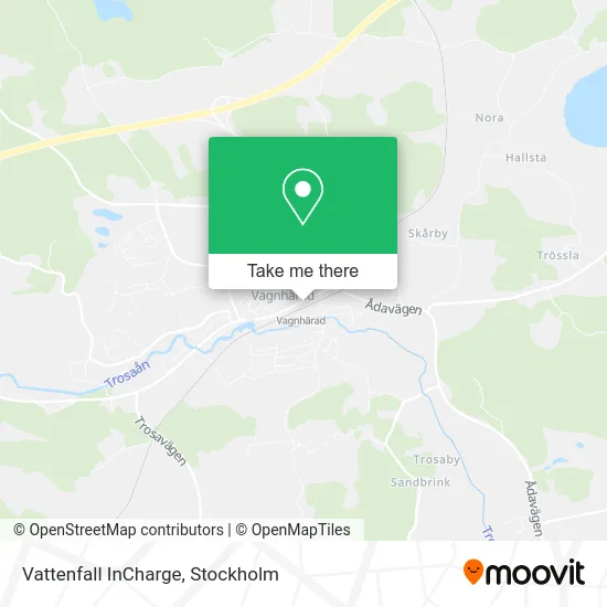 Vattenfall InCharge map