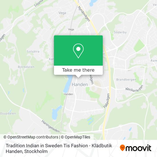 Tradition Indian in Sweden Tis Fashion - Klädbutik Handen map