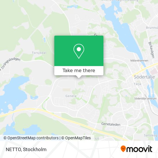 NETTO map