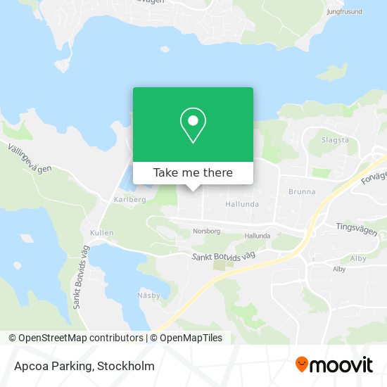 Apcoa Parking map