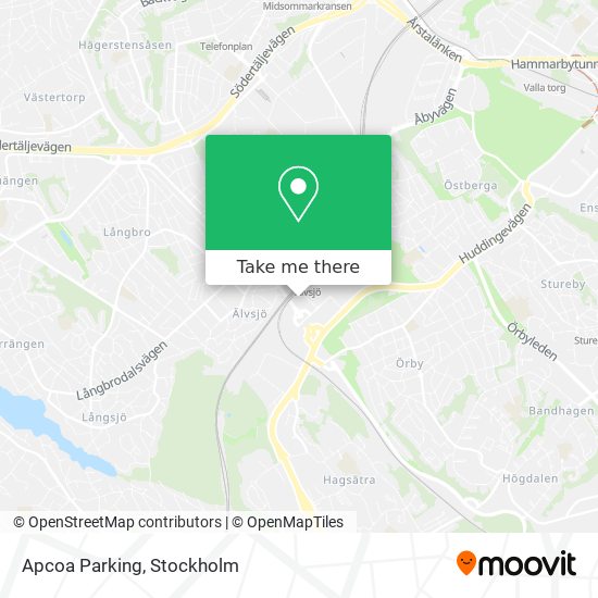 Apcoa Parking map