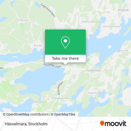 Hässelmara map