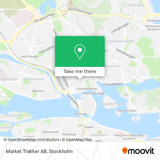 Market Trakker AB map