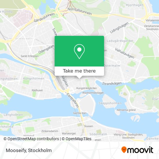 Mooseify map