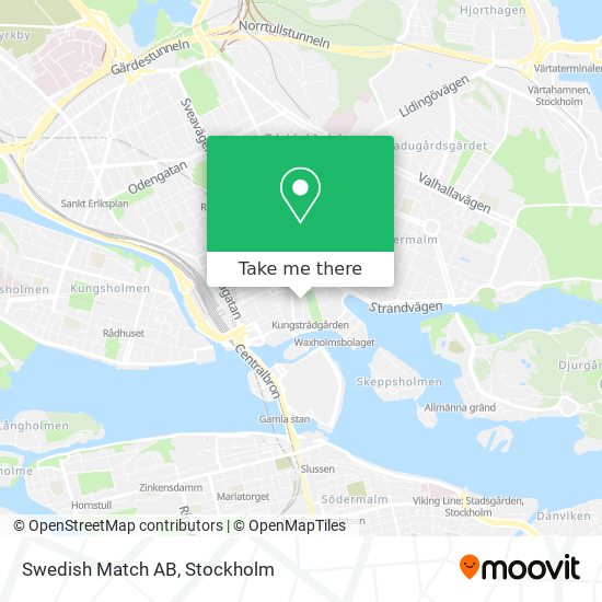 Swedish Match AB map