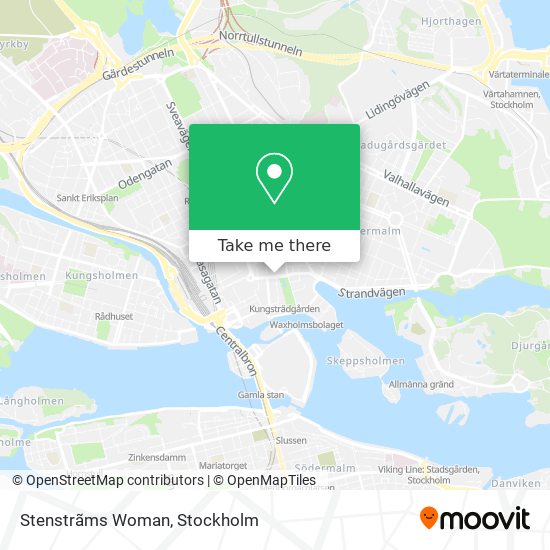 Stenstrãms Woman map