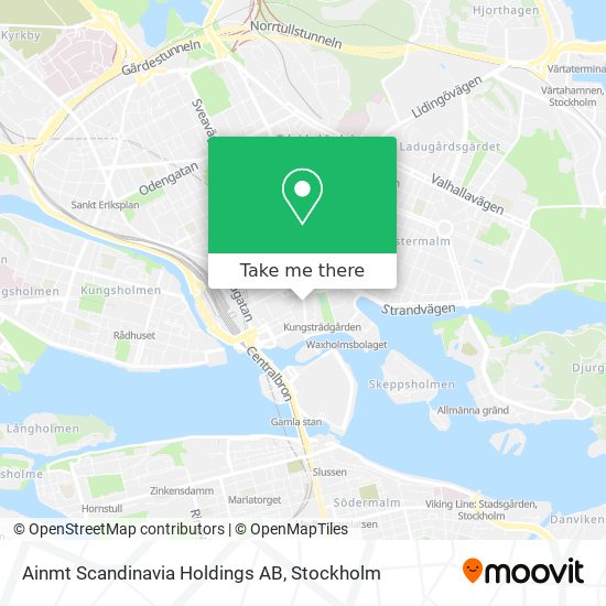 Ainmt Scandinavia Holdings AB map