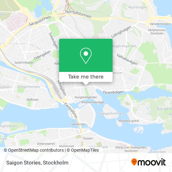 Saigon Stories map