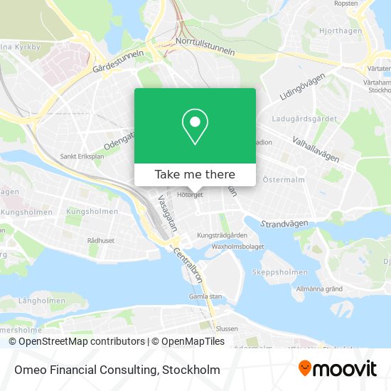 Omeo Financial Consulting map