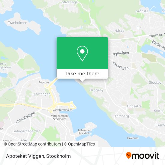 Apoteket Viggen map