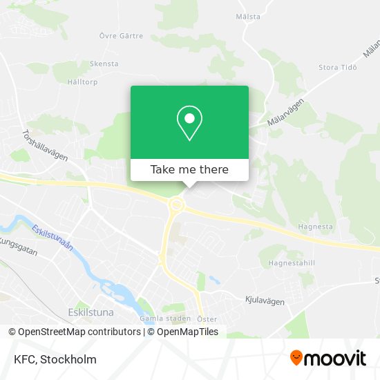 KFC map