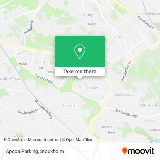 Apcoa Parking map