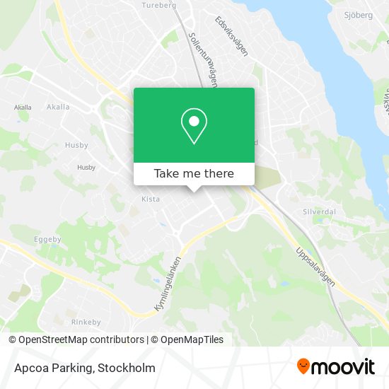 Apcoa Parking map