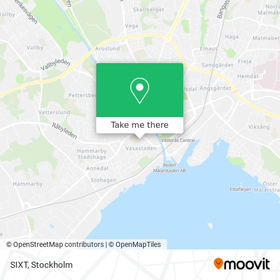 SIXT map