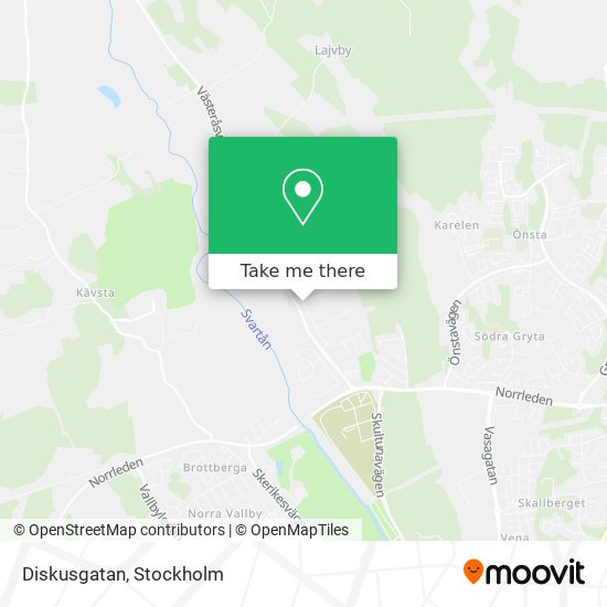 Diskusgatan map