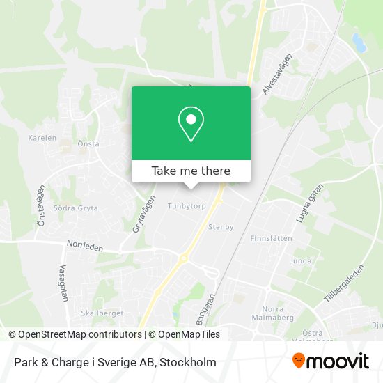 Park & Charge i Sverige AB map