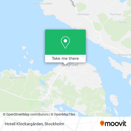 Hotell Klockargården map