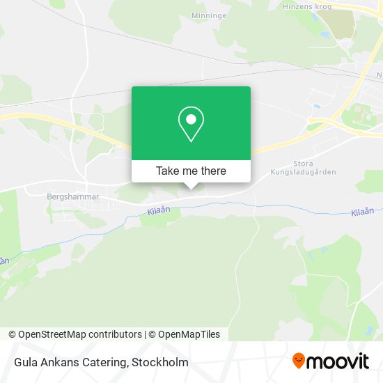 Gula Ankans Catering map