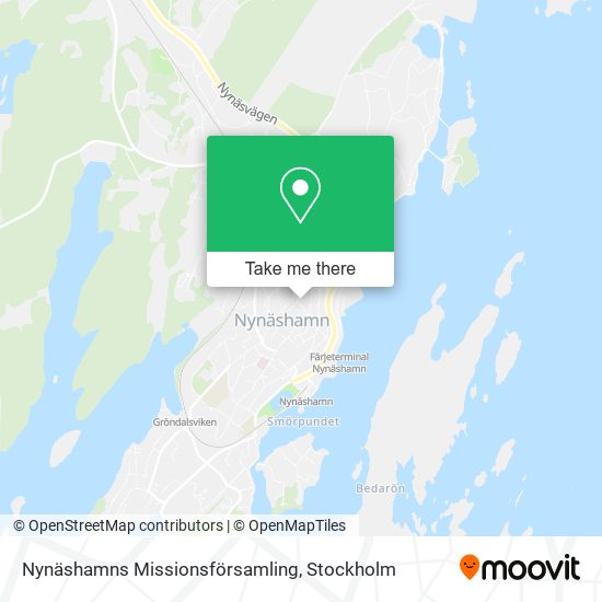 Nynäshamns Missionsförsamling map