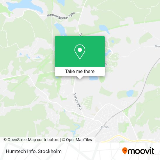 Humtech Info map