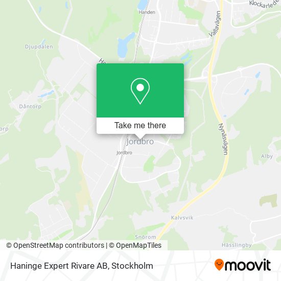 Haninge Expert Rivare AB map