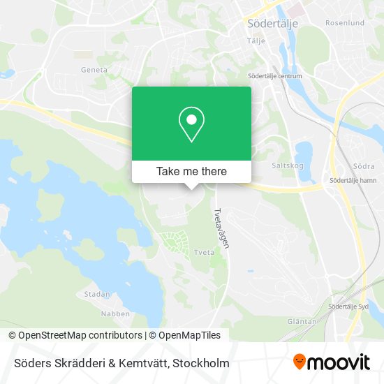 Söders Skrädderi & Kemtvätt map