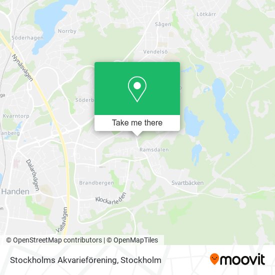 Stockholms Akvarieförening map