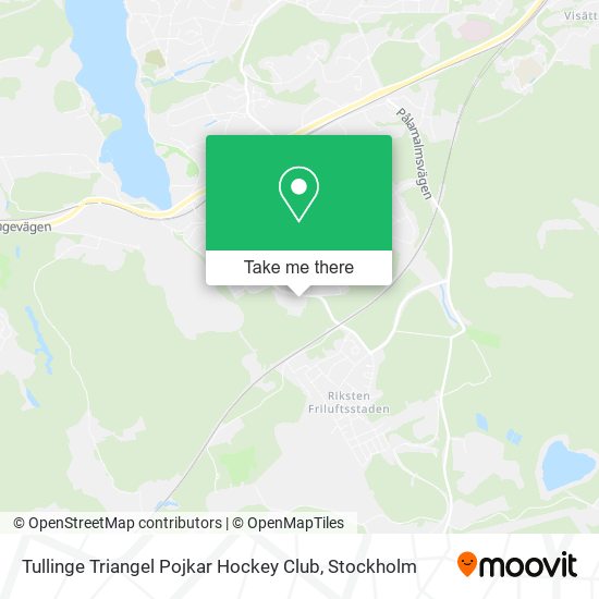 Tullinge Triangel Pojkar Hockey Club map