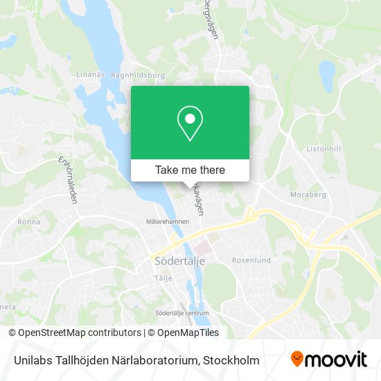 Unilabs Tallhöjden Närlaboratorium map