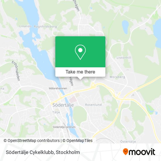 Södertälje Cykelklubb map