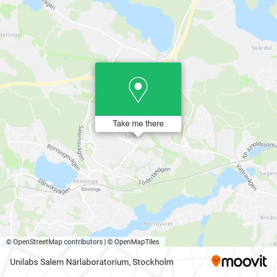 Unilabs Salem Närlaboratorium map