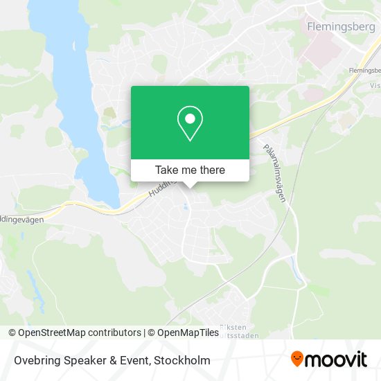 Ovebring Speaker & Event map