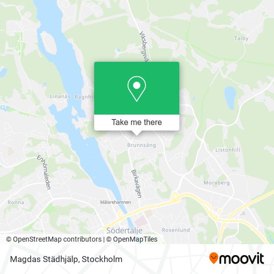 Magdas Städhjälp map