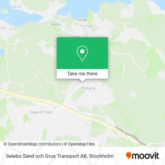 Selebo Sand och Grus Transport AB map