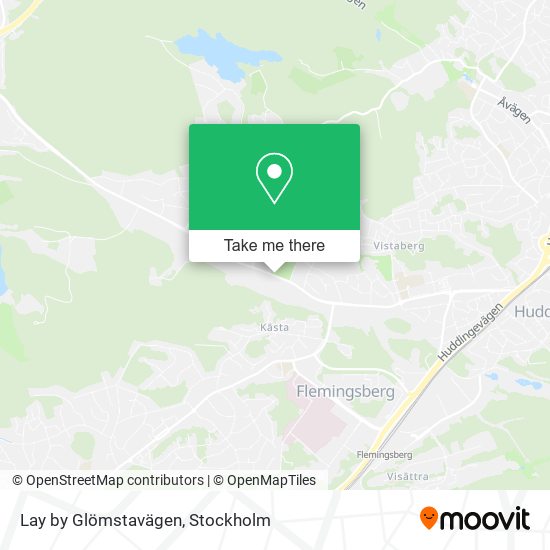 Lay by Glömstavägen map