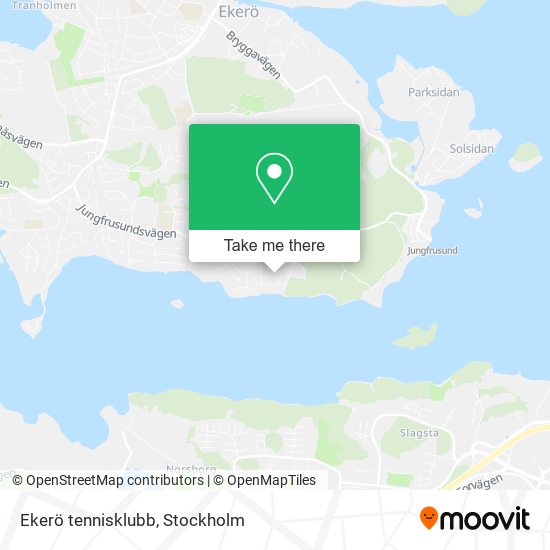 Ekerö tennisklubb map