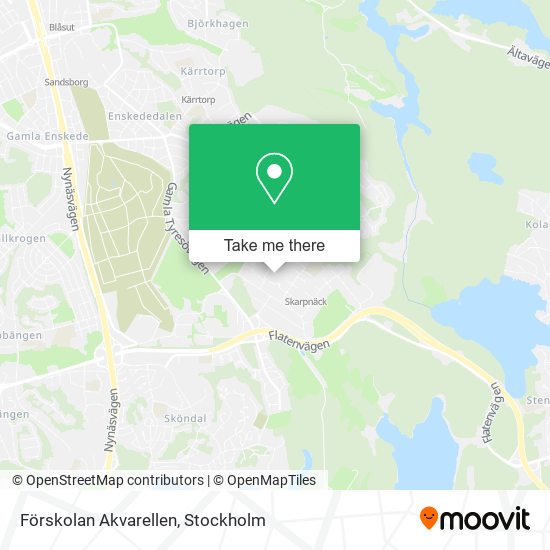 Förskolan Akvarellen map