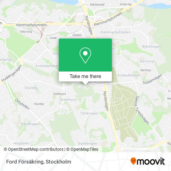 Ford Försäkring map