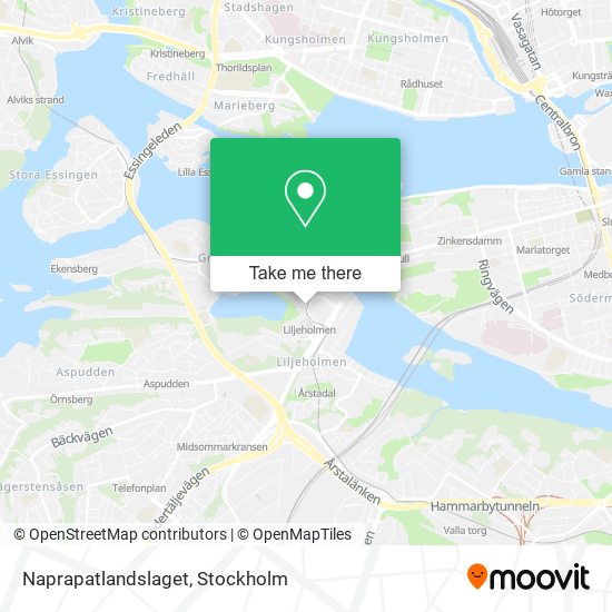 Naprapatlandslaget map