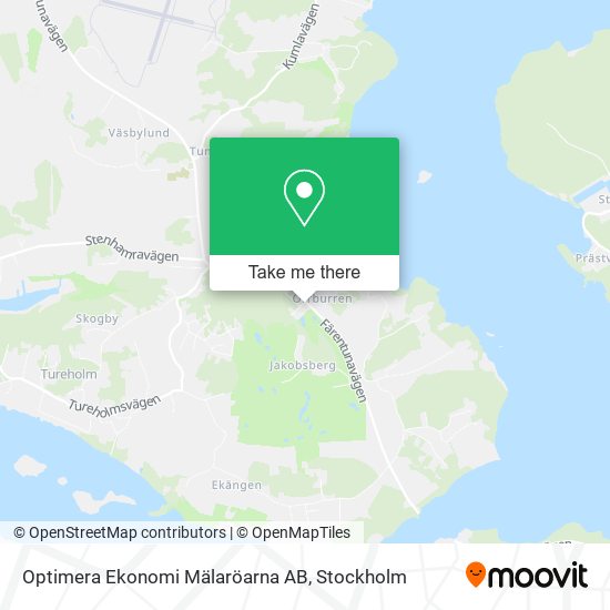 Optimera Ekonomi Mälaröarna AB map