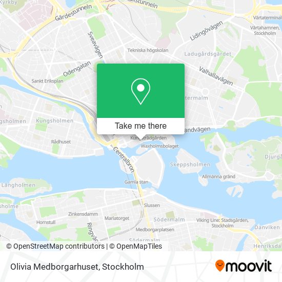 Olivia Medborgarhuset map